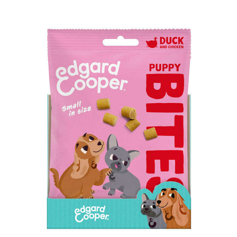 50 g Edgard y Cooper Snacks Mini Puppy de Pato e Frango para cães ,  Imagem número 7 50 g Edgard y Cooper Snacks Mini Puppy de Pato e Frango para cães , , large Imagem número 7